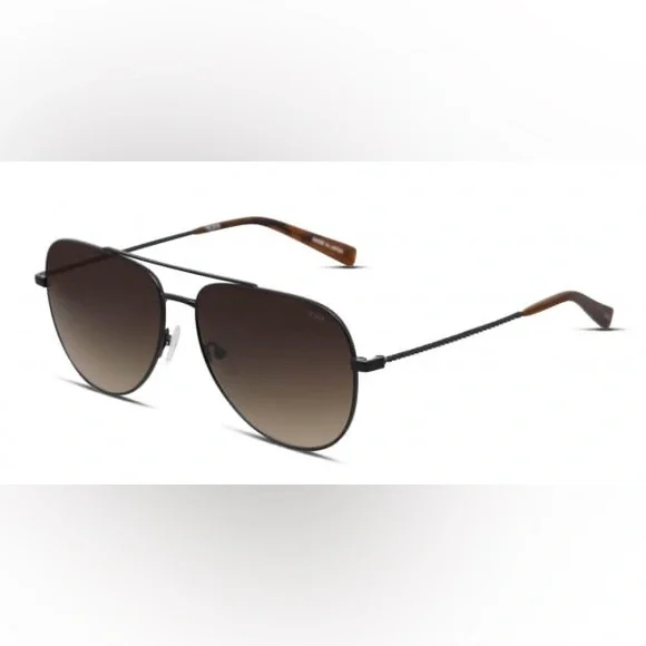 Tumi Black Unisex Pilot Aviator Sunglasses CLASSIC! display picture 1